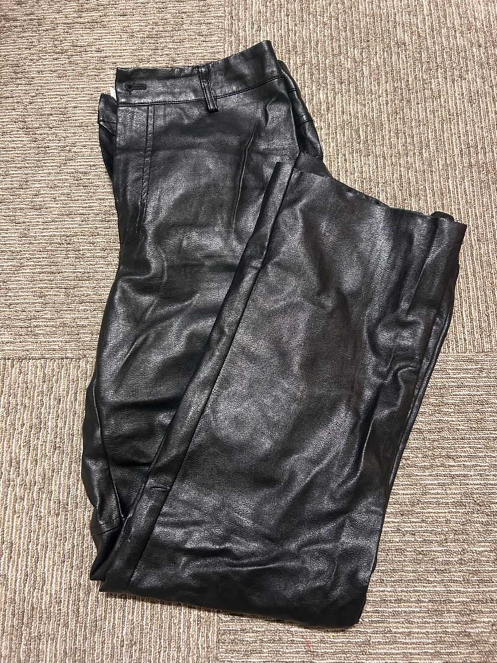 Princess Polly Black Faux Leather Jacket